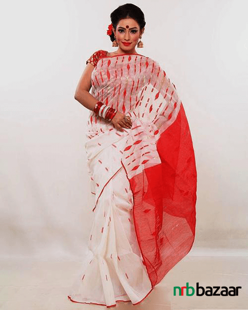 Bengali-Womens-Traditional-Jamdani-Saree-Price-Online-in-Bangladesh