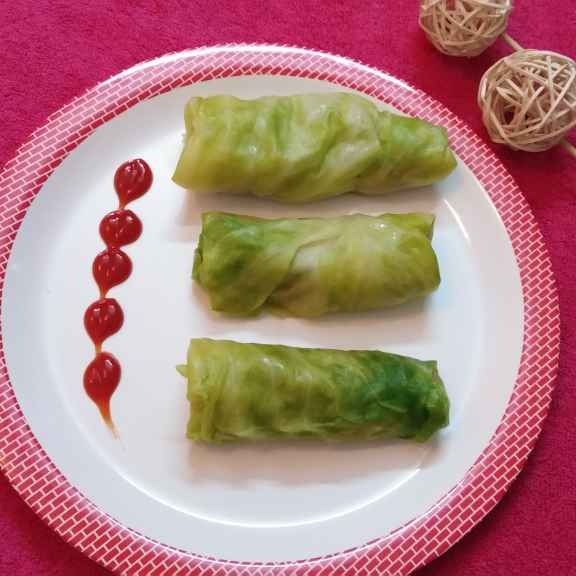 চিকেন স্টাফড ক্যাবেজ রোল রেসিপি 5 চিকেন স্টাফড ক্যাবেজ রোল রেসিপি