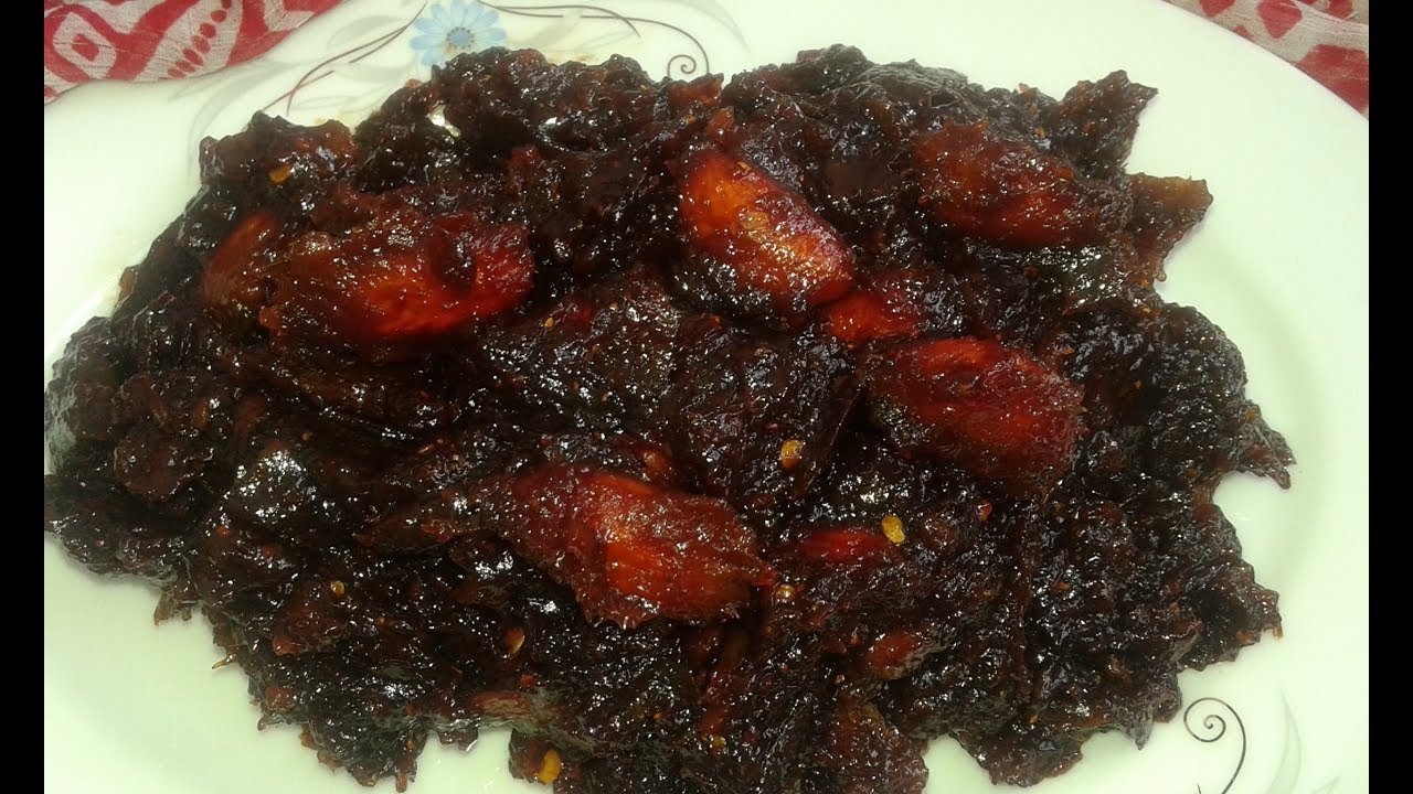 জলপাইয়ের মিষ্টি আচারের রেসিপি1