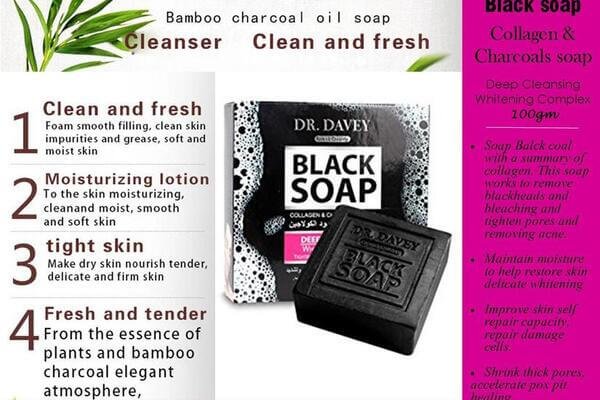 Dr Davey Black Soap Price in Bangladesh-daraz-bd-bagdoom-priyoshop