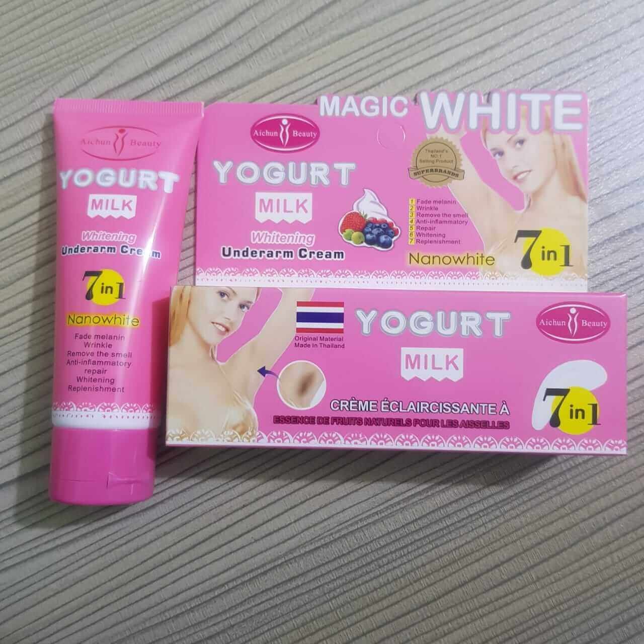 Magic White Yogurt Milk UNDERARM Whitening Cream 1 #1 Magic UNDERARM Whitening Yogurt Milk Cream price in BD