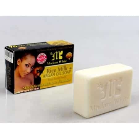 ঘরোয়া উপায়ে ব্রণ দূর করুন 1 Madam White Rice Milk Argan Oil Soap Price in BD
