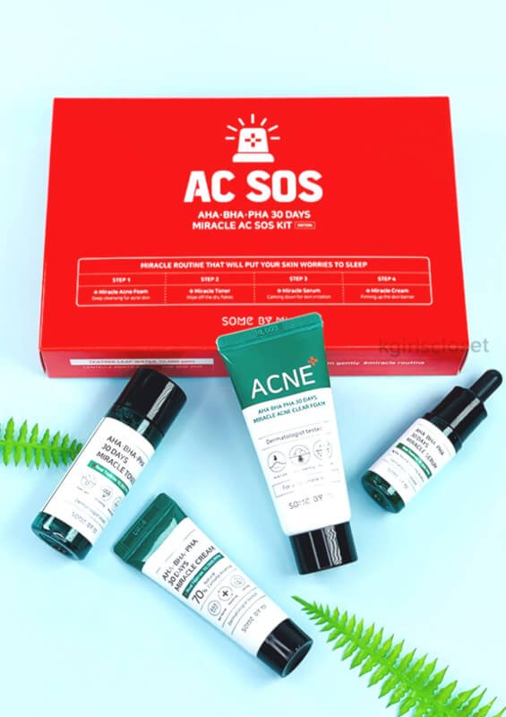 some by mi aha bha pha 30 days miracle acne sos kit 1 some by mi aha bha pha 30 days miracle acne sos kit
