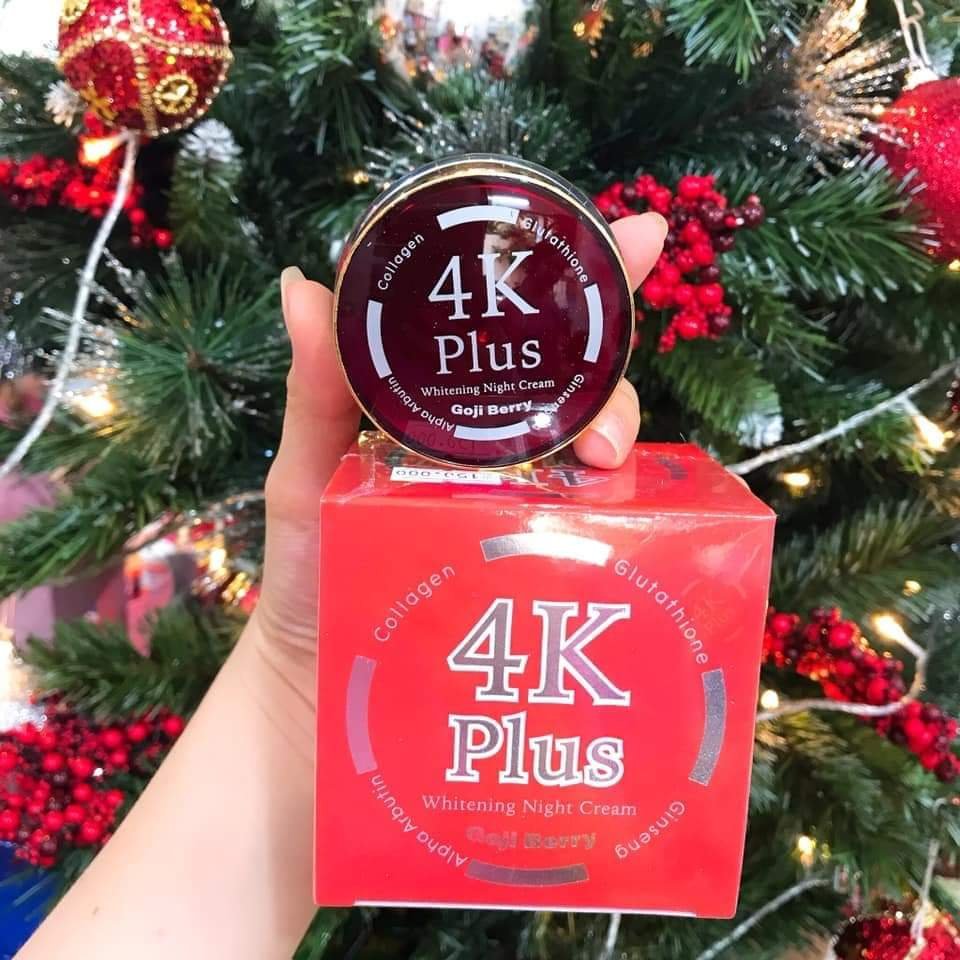 4k plus Goji Berry Red Cream 1 4k plus whitening night cream goji berry price in bangladesh