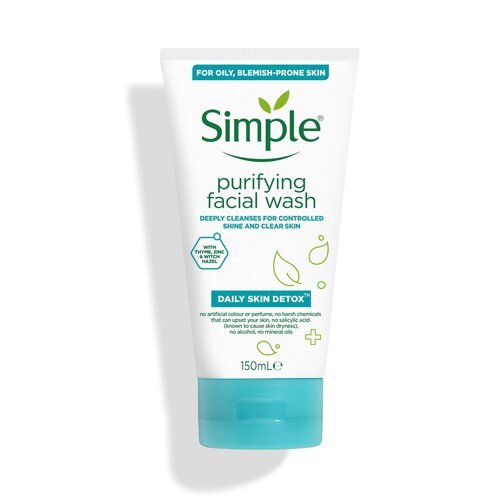Simple Daily Detox Purifying Face Wash 1 simple daily detox purifying face wash price