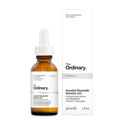 The Ordinary Ascorbyl Glucoside Solution 12% Brightening Serum 1 The Ordinary Ascorbyl Glucoside Solution 12% Brightening Serum