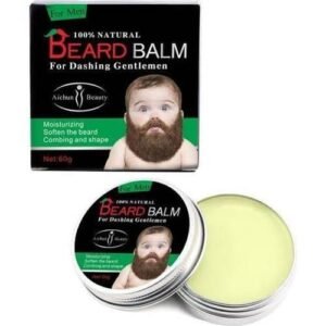 Aichun Beauty 100% Natural Beard Balm for Men-60 Gm
