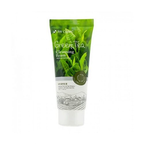 3W Clinic Green Tea Foam Cleansing 1 3W Clinic Green Tea Foam Cleansing