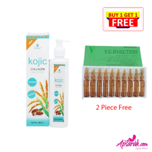 KOJIC Collagen Body Lotion + 2PC VC Injection FREE