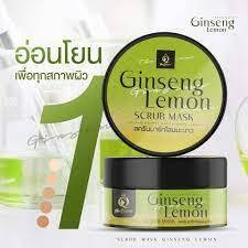 GINSENG LEMON SCRUB MASK