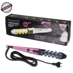 Kemei KM-1026 Spiral Hair Curling Iron