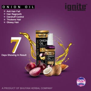 ignite natural Onion Oil with Sandalwood & Rose Oil