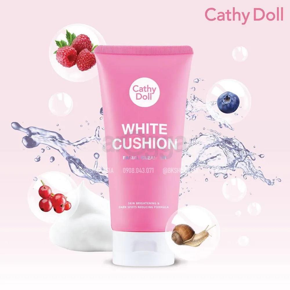 Cathy Doll White Cushion Facial Foam Cleanser 1 Cathy Doll White Cushion Facial Foam Cleanser Price in Bangladesh