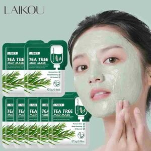 laikou 5pcs tea tree mud face mask laikou mud mask review laikou matcha mud mask benefits laikou sakura mud mask benefits laikou matcha mud mask side effects laikou sakura mud mask ingredients laikou sakura mud mask review white tea mask