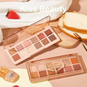 Kiss Beauty enjoying Tea Time Shadow makeup pallate