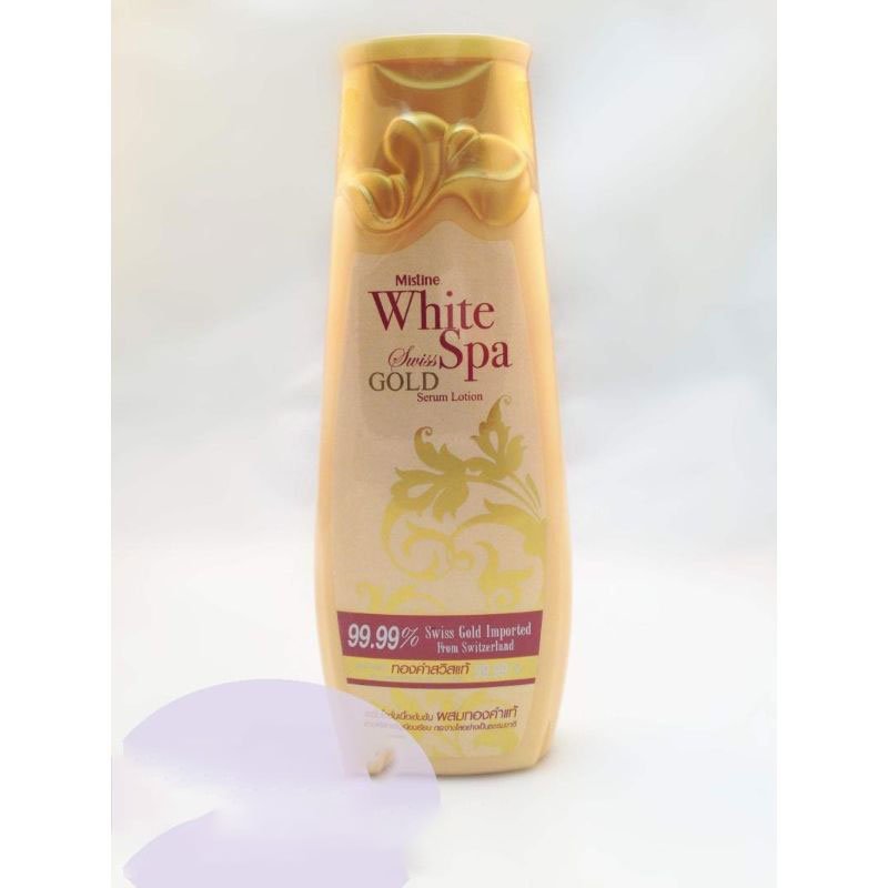 Mistine White Swiss Spa GOLD Serum Lotion - 200ml 1 Mistine White Swiss Spa GOLD Serum Lotion - 200ml