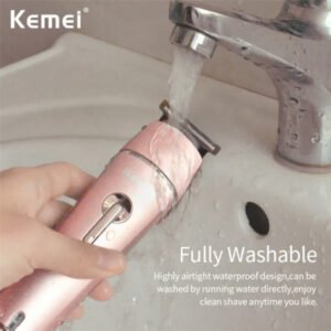 KEMEI KM-1015 wholesale 4in 1 Man Grooming Kit Beard Shaver Electric Body Hair Trimmer hair trimmer rechargeable waterproof