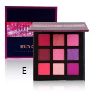 Beauty Glazed Makeup 9 Colors Eyeshadow Pallete Waterproof Diamond Glitter Shimmer Eye Shadow Powder Professional Shadow Kit-JUPITER