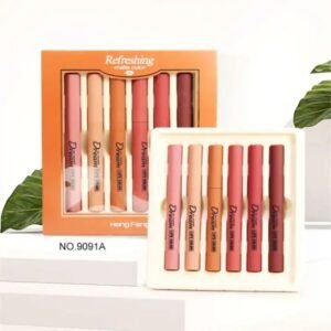 Heng Fang Refreshing Matte Lipstick 6 pieces set