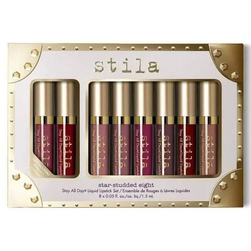 Stila Liquid Lipstick Set - 8 Piecess 1 Stila Liquid Lipstick Set - 8 Piecess