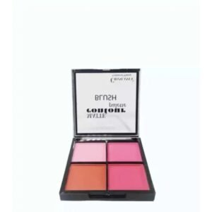 Chanlanya Matte Contour Blush Palette 4 colors Shade No -01