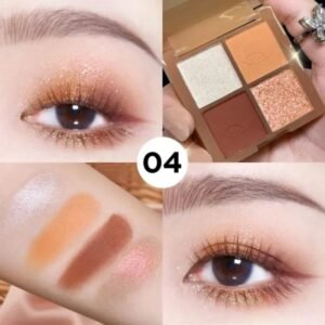 Chestnut Mini 4 Colors Eyeshadow Palette Shade no -04