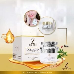 🔥 New Arrival 🔥 ⭐⭐"New Zqueen Collagen Plus Sleeping Mask (17gm)"⭐⭐ ফ্রি Zqueen Vitamin Mask Updated😱😱🔥🔥🔥 Order Now: 👉 এই প্রোডাক্ট এক কথায় "Magical skincare mask " বলা যেতে পারে। Already সবাই জানেন zqueen কতটা ভাল !! এখন new formulation এ আডভান্স Zqueen এসেছে যেটা কিনা Advance কোলাজেন এর p আছে "Hyaluronic acid" যা ত্বকের "Pores" মিনিমাইজ করবে 😍😍 তাছাড়াও এর মধ্যে আছে "Alpha arbutin" যা ন্যাচারালি হোয়াইটনিং এবং গ্লো করতে হেল্প করে 😍😍 Benefits : 🔷 ন্যাচারালি ব্রাইট করবে 🔷 একনে স্পট এবং দাগ দূর করতে সাহায্য করে 🔷 স্কিন বাটারি সফট করে ফেলে 🔷 ময়েশ্চারাইজার হিসেবে কাজ করে 🔷 র্যাশ দূর করবে (💯এটা ত্বকের র্যাশ দূর করতে খুব কার্যকরী💯) 🔥🔥 🔷 ত্বকের ব্রণ নিয়ন্ত্রণ করে 🔷 স্কিন মোটা এবং হেলদি করতে হেল্প করে 🥰🥰 👇ব্যবহারযোগ্য ত্বকের ধরণ: 🔷 সব ধরনের Skin এর জন্য Suitable including Super Sentitive skin !!! তাছাড়াও যাদের অনেক ব্রণ আছে তাদের জন্যও বেশ উপকারী 😍😍 New Zqueen Vitamin Mask Up 20gm 😱🔥🔥🔥 ( FREE) Super Deep Repairing, Brightening,glowing, baby soft Vitamin skin jelly 🔥🔥🔥