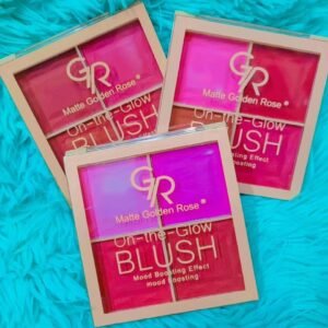 GOLDEN ROSE MATTE 4 COLOR BLUSHER