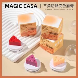 Magic Casa Triangle Cheese Tainted Lip Balm