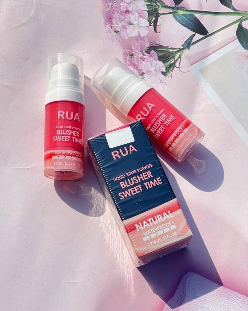 RUA LIQUID STATE POWDER BLUSHER SWEET TIME 1 RUA LIQUID STATE POWDER BLUSHER SWEET TIME