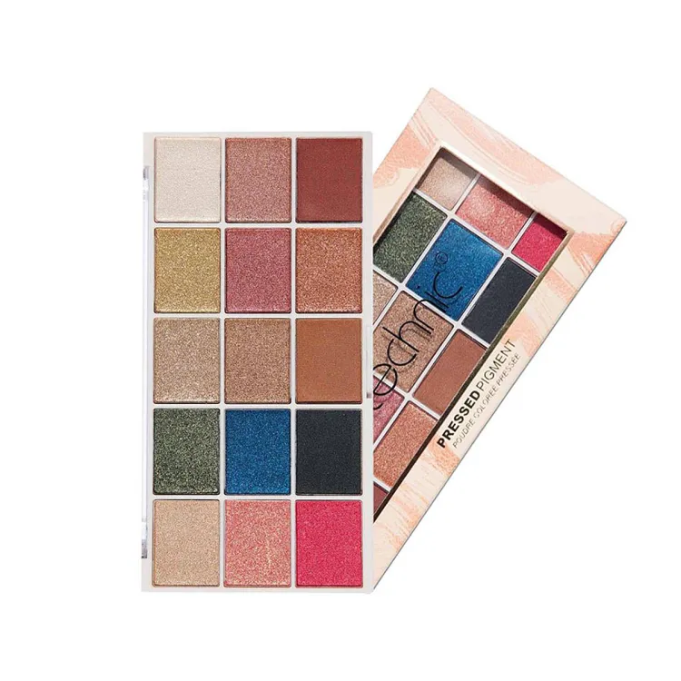 Technic 15 Colors Pressed Pigment Palette - Goddess - Makeup 1 Technic 15 Colors Pressed Pigment Palette - Goddess - Makeup