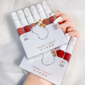 Magic Casa 6pcs Cute Bear Lipstick Set Price in Bangladesh