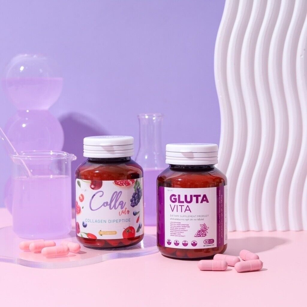 GLUTA VITA 30 Capsules Dietary Supplement For Anti-Aging, Skin & Face 1 GLUTA VITA Capsule Price in Bangladesh