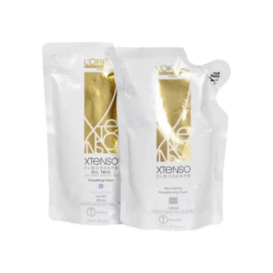 Brief Description L'Oreal Paris X-Tenso OLEO SHAPE hair straightening cream (125ml) + Neutraliser (125ml) Country of Origin: Hungary. SKU 31330 Categories Hair, Natural, Hair Care, Hair Cream & Masks, Hair Mask
